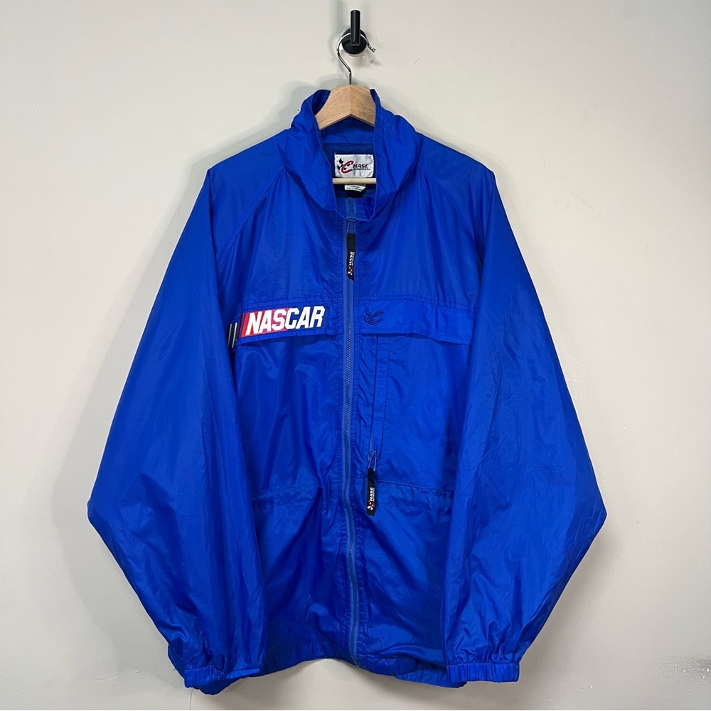 Nascar Royal Blue Windbreaker Jacket
